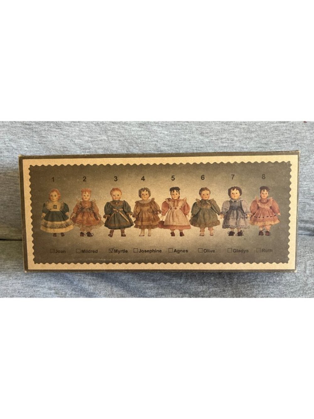 My Original Doll Collection Myrtle By Cracker Barrel In Box Vintage Porcelain Do - Picture 5 of 6